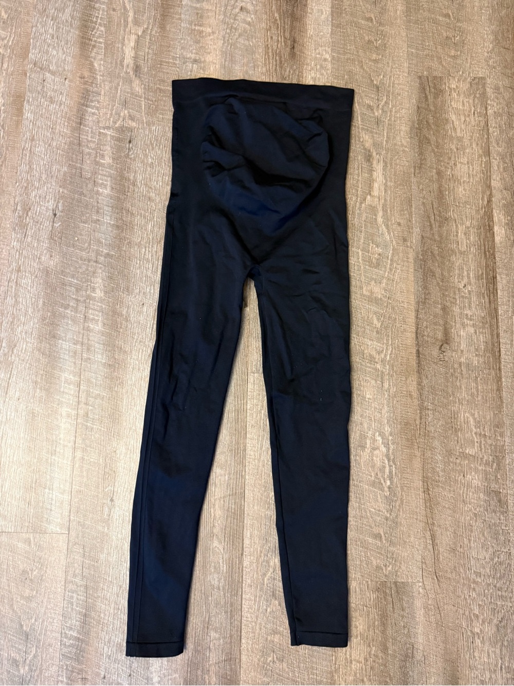 BLANQI Black Maternity Leggings with High Waist